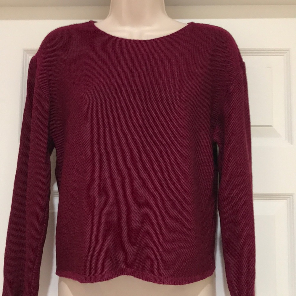 NWOT Pow Wow Silky Sweater Size S